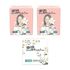 [SALLY'S LAW] Sanitary Pads Signiture Slim Fit Medium 2packs+Panty liner 1pack - 100% PLA Cover, Stylish line with adhesion, Eucalyptus Scent - Made in Korea